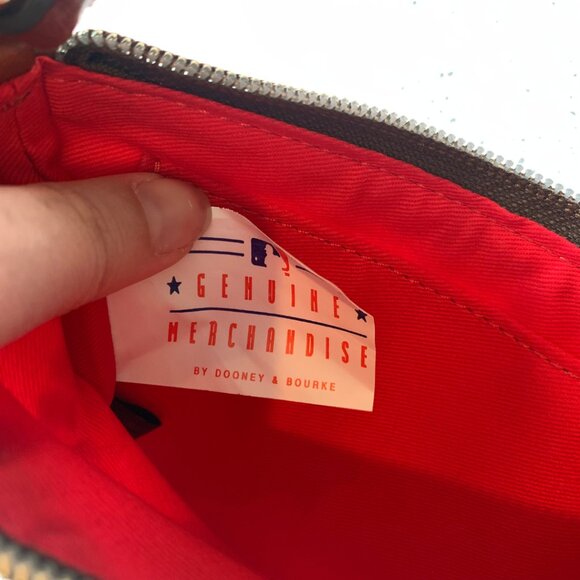 Dooney & Bourke Red Boston Red Sox Wristlet - Picture 9 of 16